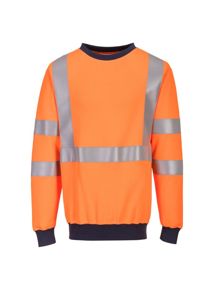 FR Modaflame HVO Sweatshirt, L, R, Orange