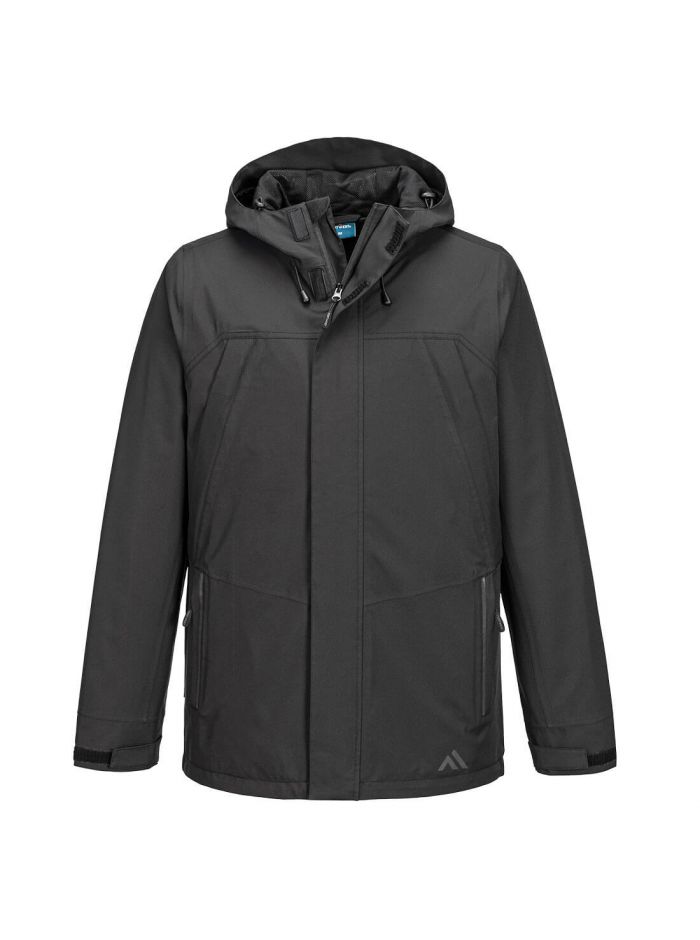 KX3 Regenjacke, L, R, Schwarz