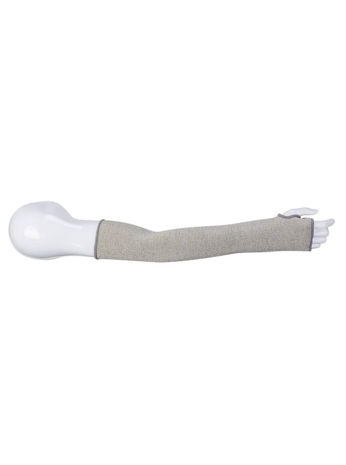 22 Inch(56cm) schnittbeständige Stulpe, , R, Grau