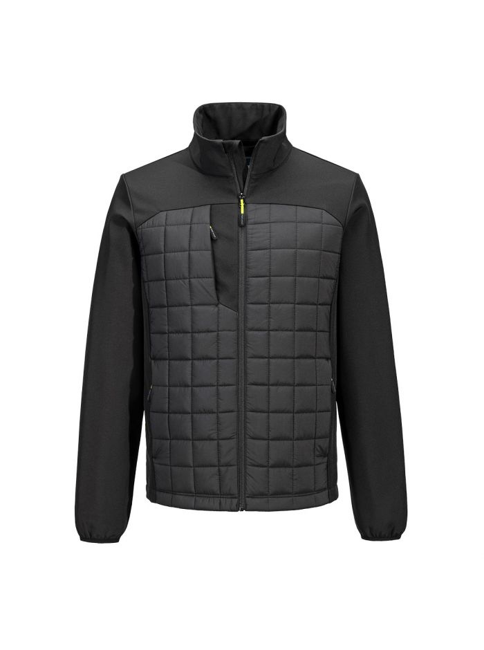 PW3 Hybrid Jacke, L, R, Schwarz