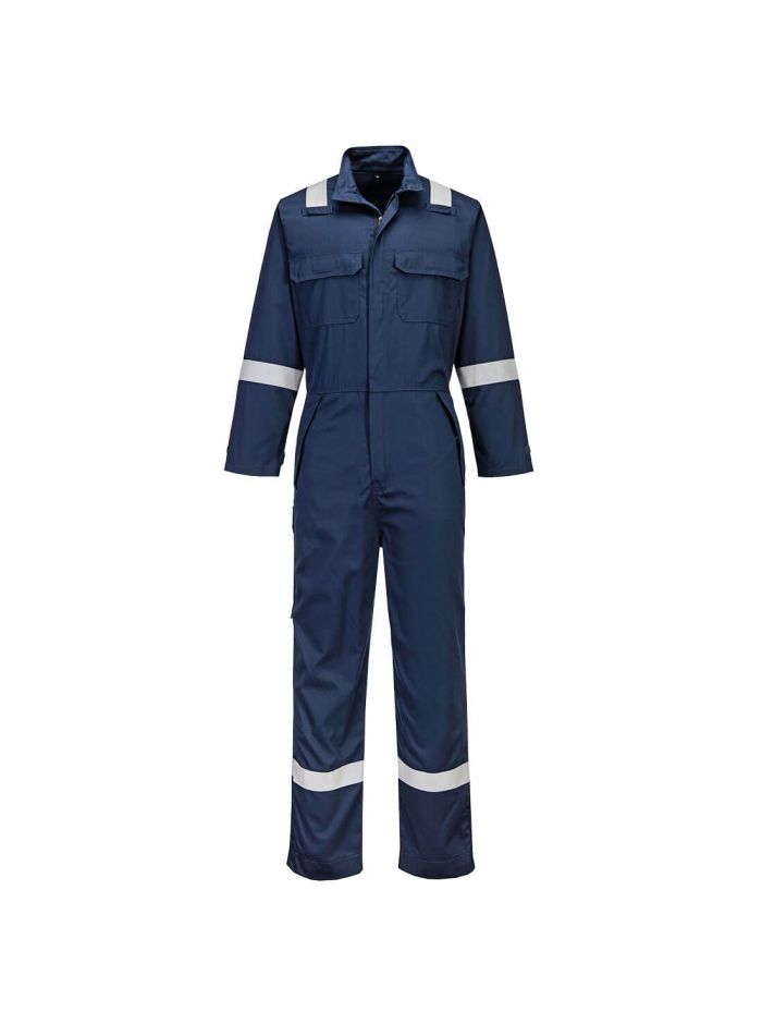 FR chemikalienbeständige Bundhose, 4XL, R, Marine