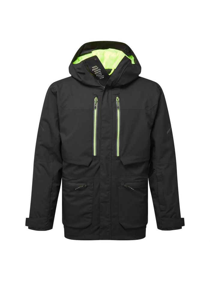 EV4 Winter Parka, L, R, Schwarz