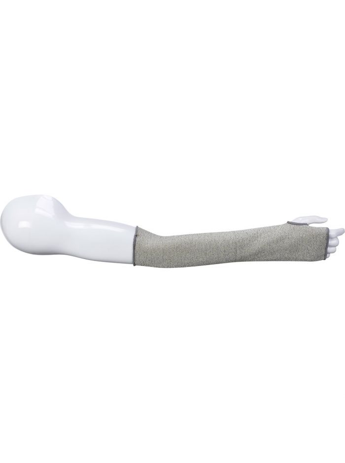 18 Inch(45 cm) schnittbeständige Stulpe, , R, Grau