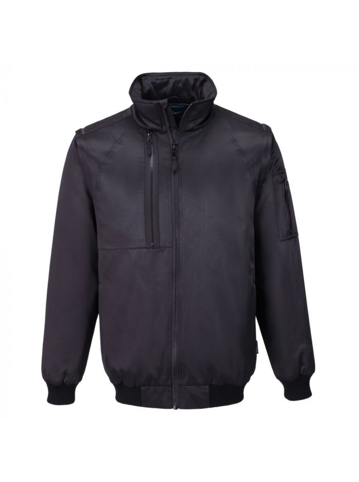 WX2 Eco Pilotjacke, L, R, Schwarz