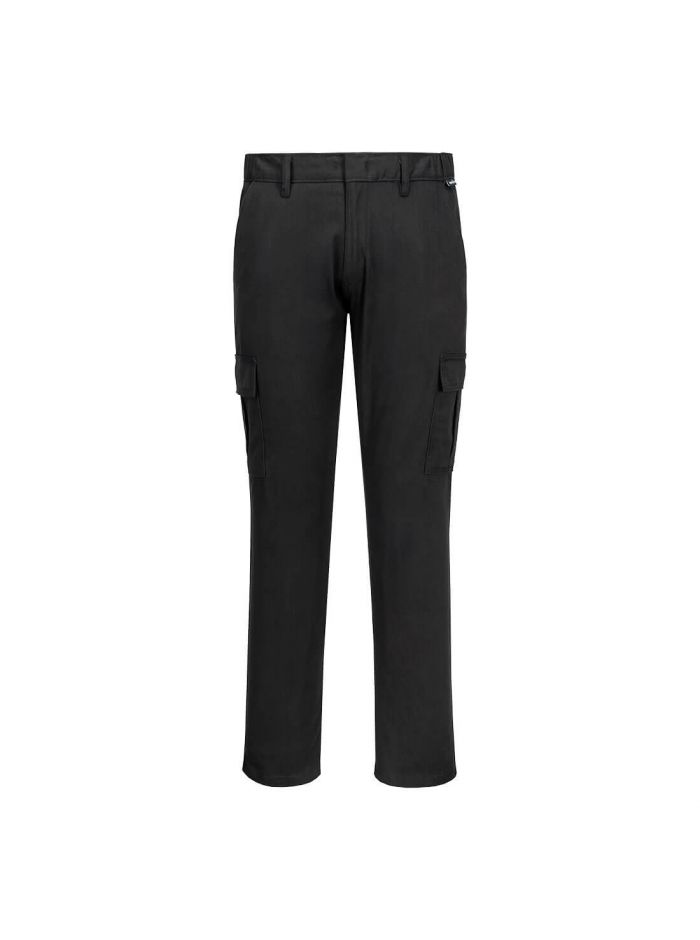 WX2 ECO Stretch Slim Bundhose, 28, R, Schwarz