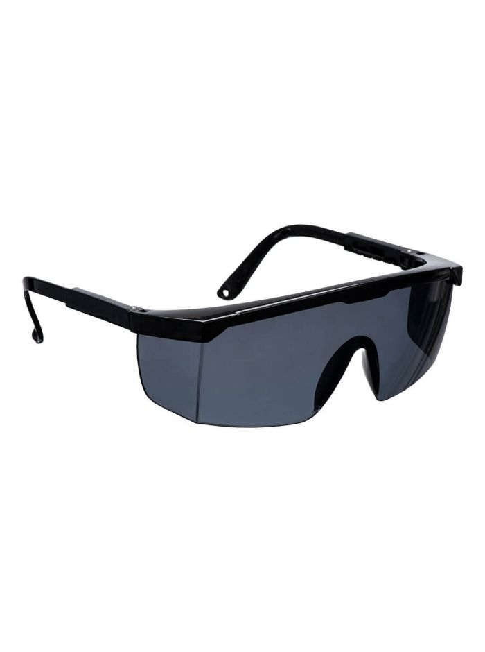Klassische Schutzbrille, , , Rauch/Schw/Orang