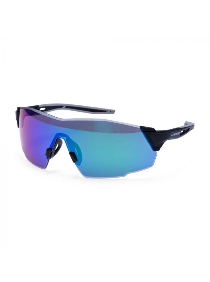 Sporty Shield Safety Glasses, , , Blauspiegel