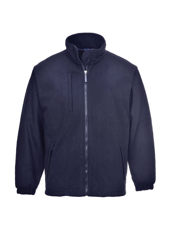 BuildTex™ laminierte Fleecejacke (3L), L, R, Marine