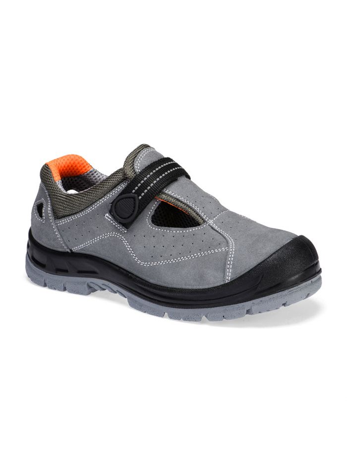 Steelite Obra Sandale S1, 35, R, Grau
