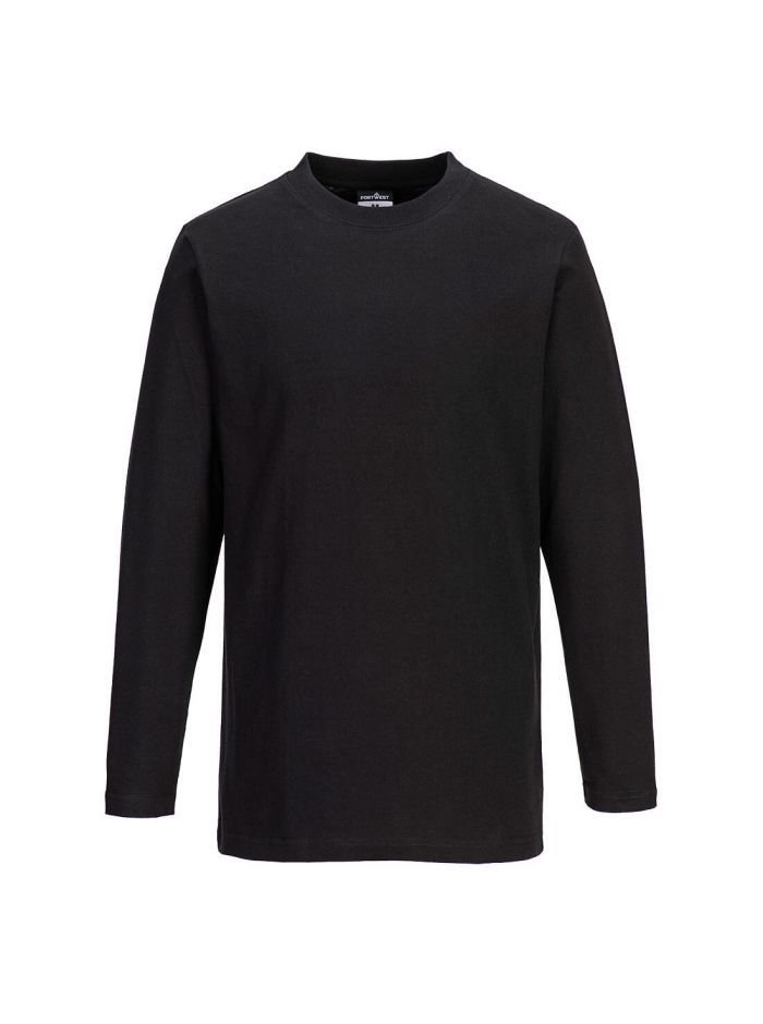 Langarm T-Shirt, L, R, Schwarz