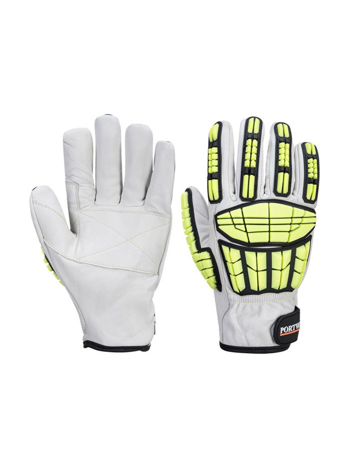 Impact Pro Cut Stoss-Schutz-Handschuh, L, R, Grau