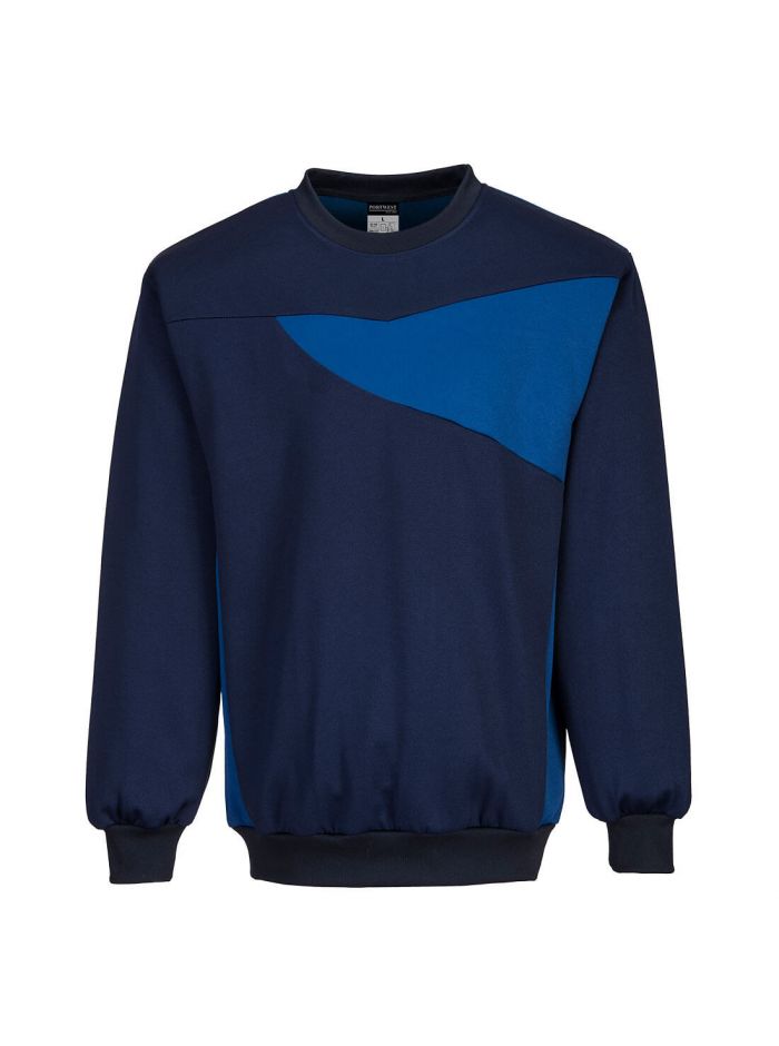 PW2 RUNDHALSSWEATSHIRT, L, R, Marine/Royal