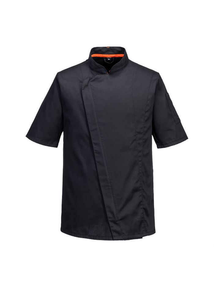 MeshAir Pro Jacke, kurzarm, L, R, Schwarz
