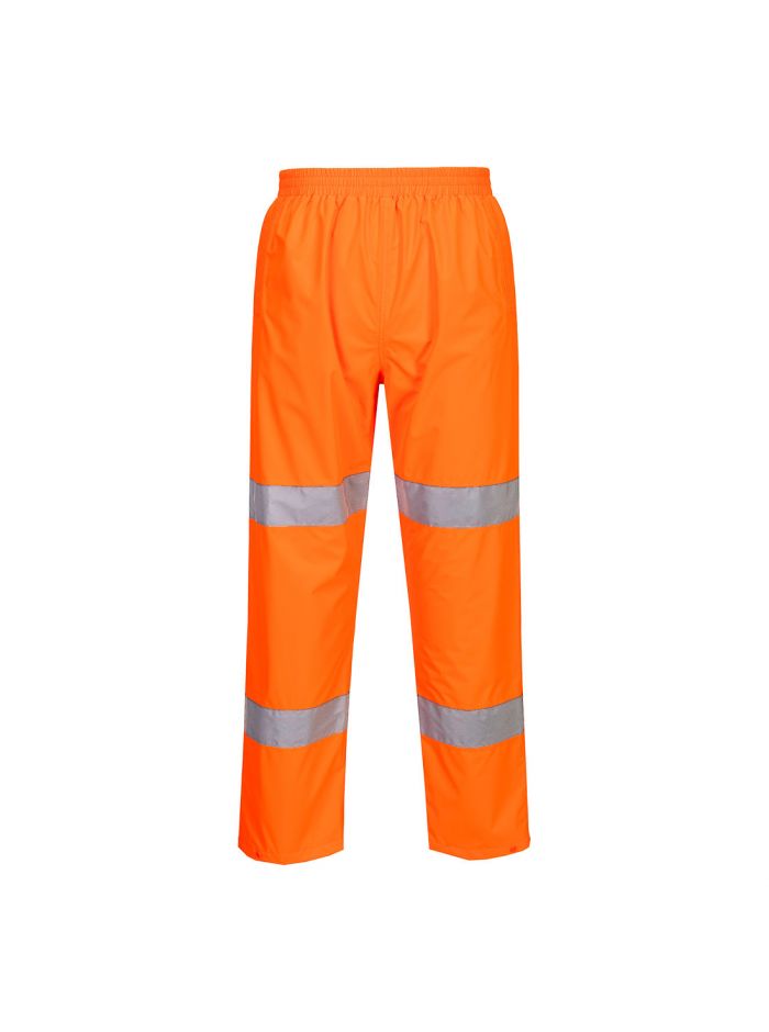 Hi-Vis leichte, packbare Hose, 4XL, R, Orange