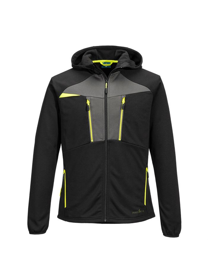 KX3 technische Fleecejacke, L, R, Schwarz