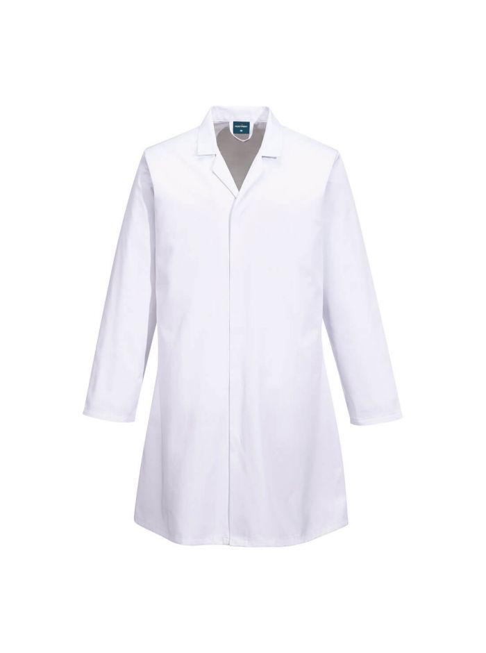 Food Industry Coat, No Pocket, 4XL, R, Weiss