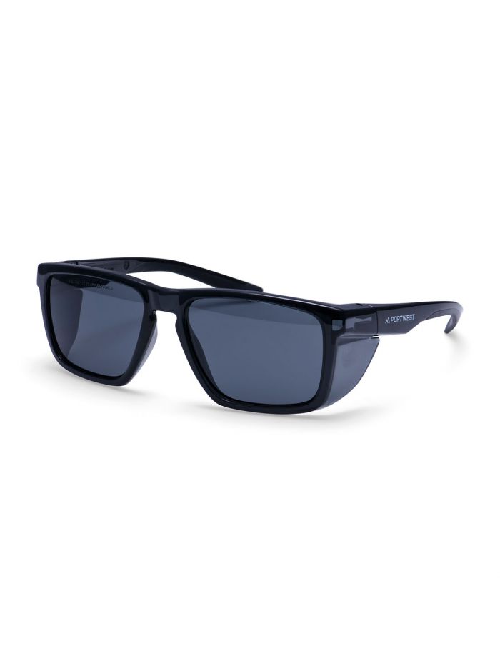 Schutzbrille mit Seitenschildern, , R, Rauch