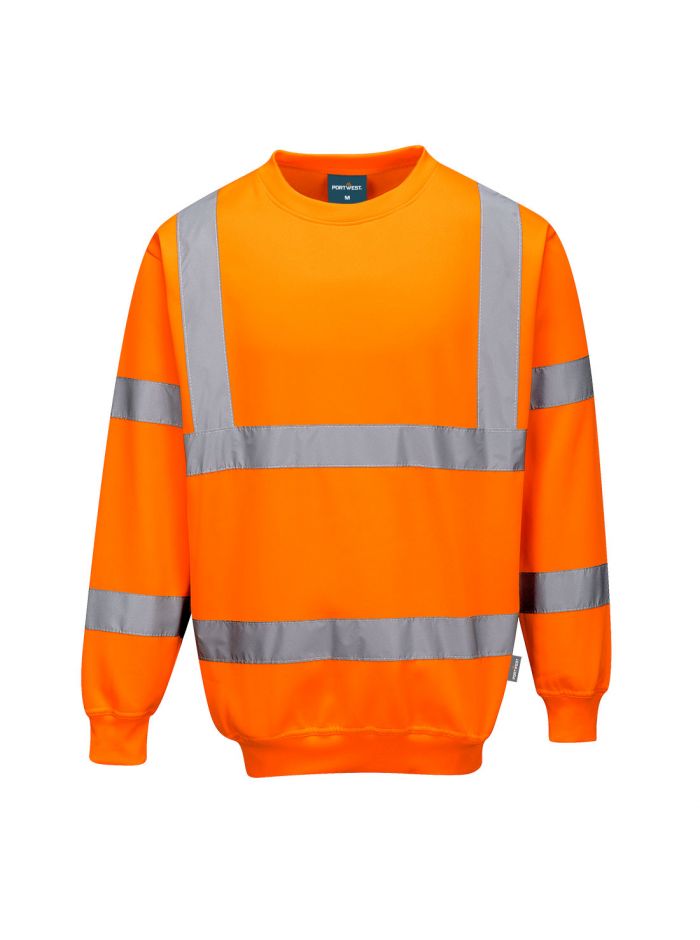 ES1 Essential HV Sweatshirt, 4XL, R, Orange