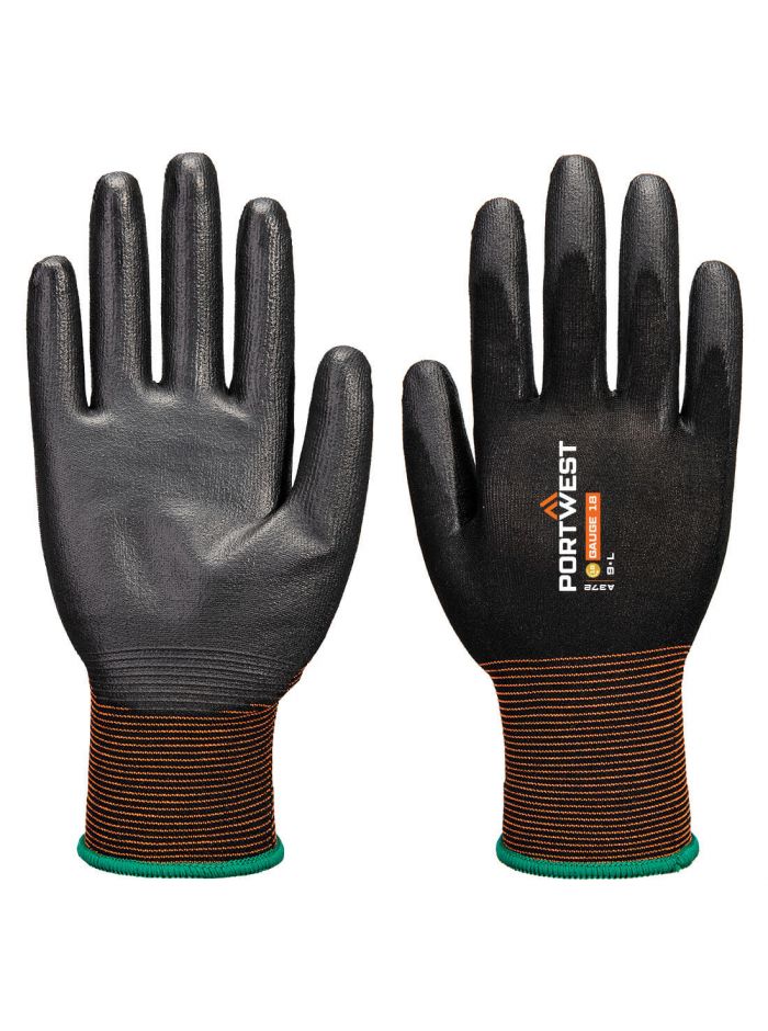 GP Grip 18 PU Handschuh, L, R, Schwarz