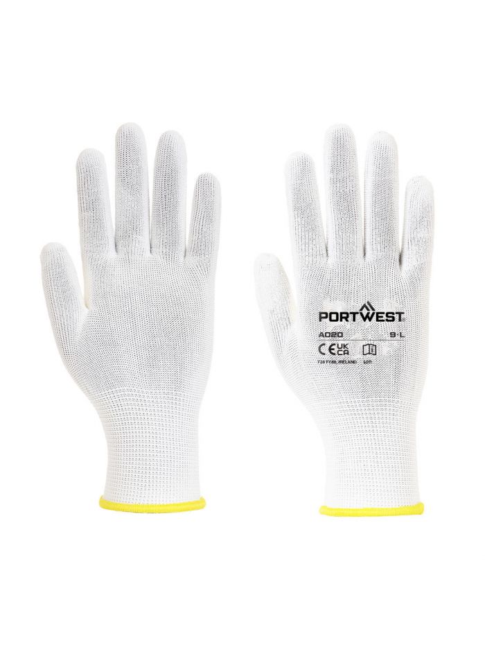 Montage-Handschuh (960 Paar), M, R, Weiss