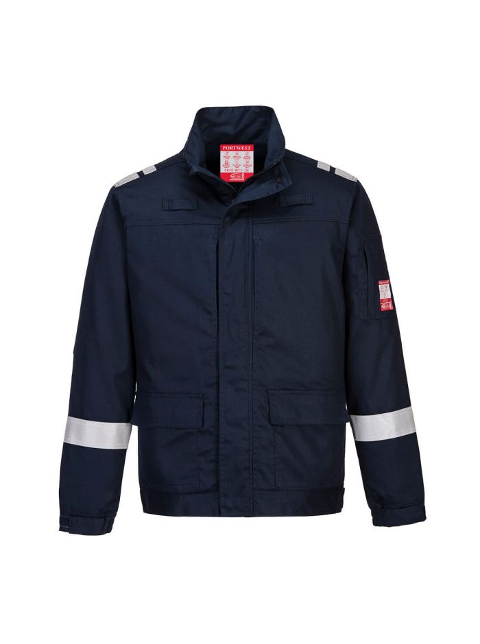 Leichte Bizflame Plus Jacke, L, R, Marine
