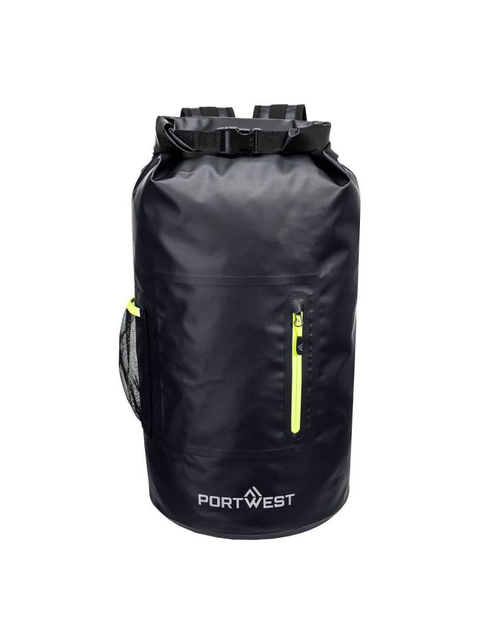 PW3 Trockensack Rucksack, , R, Schwarz