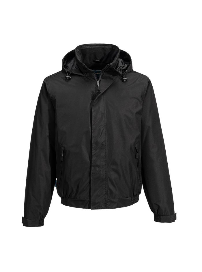 Calais Atmungsaktive Pilotjacke, L, R, Schwarz