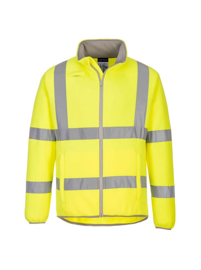 Eco Hi-Vis Fleece-Jacke, 4XL, R, Gelb
