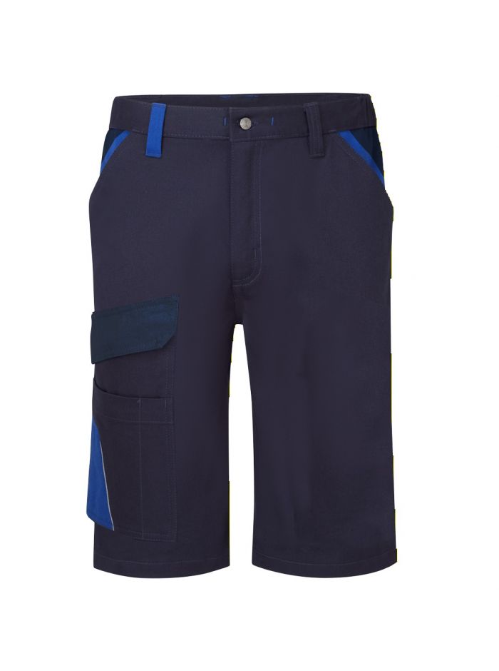 WX1 Zweifarbige Baumwollshorts, 28, R, Marine/Royal