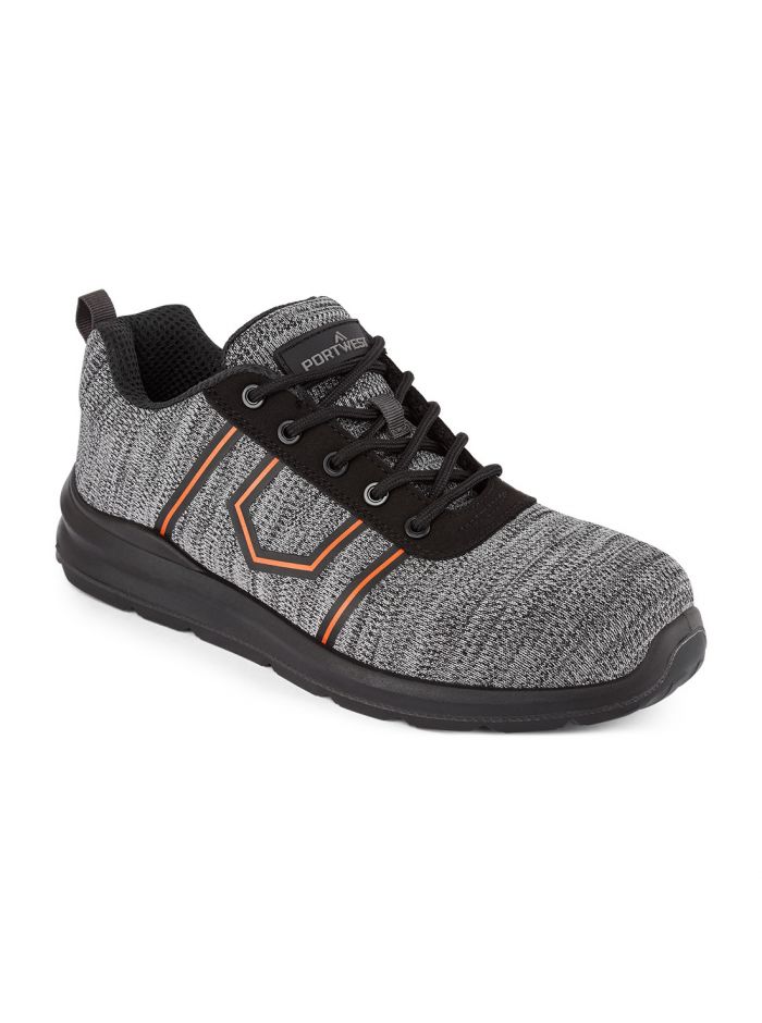 Portwest Compositelite Argen S3 Halbschuh, 36, R, Grau