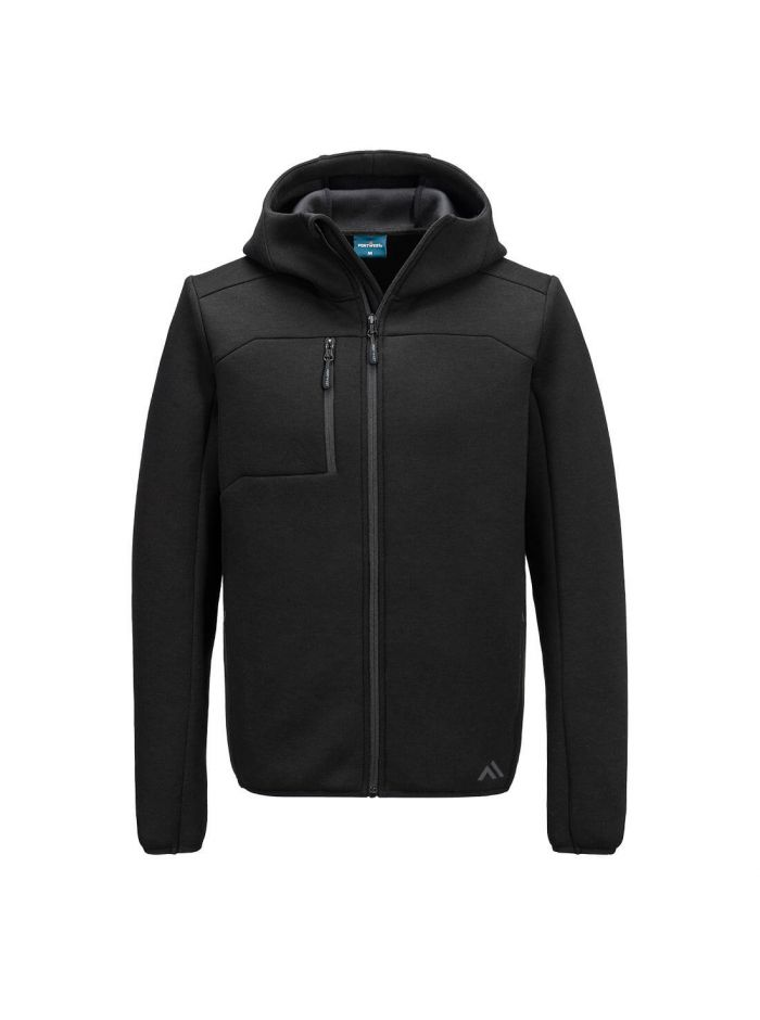 KX3 Tech Fleecejacke, L, R, Schwarz
