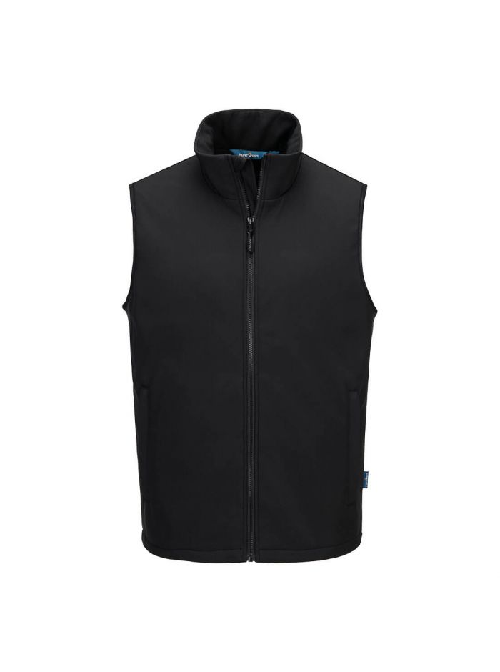 Heated Softshell Gilet, 4XL, R, Schwarz