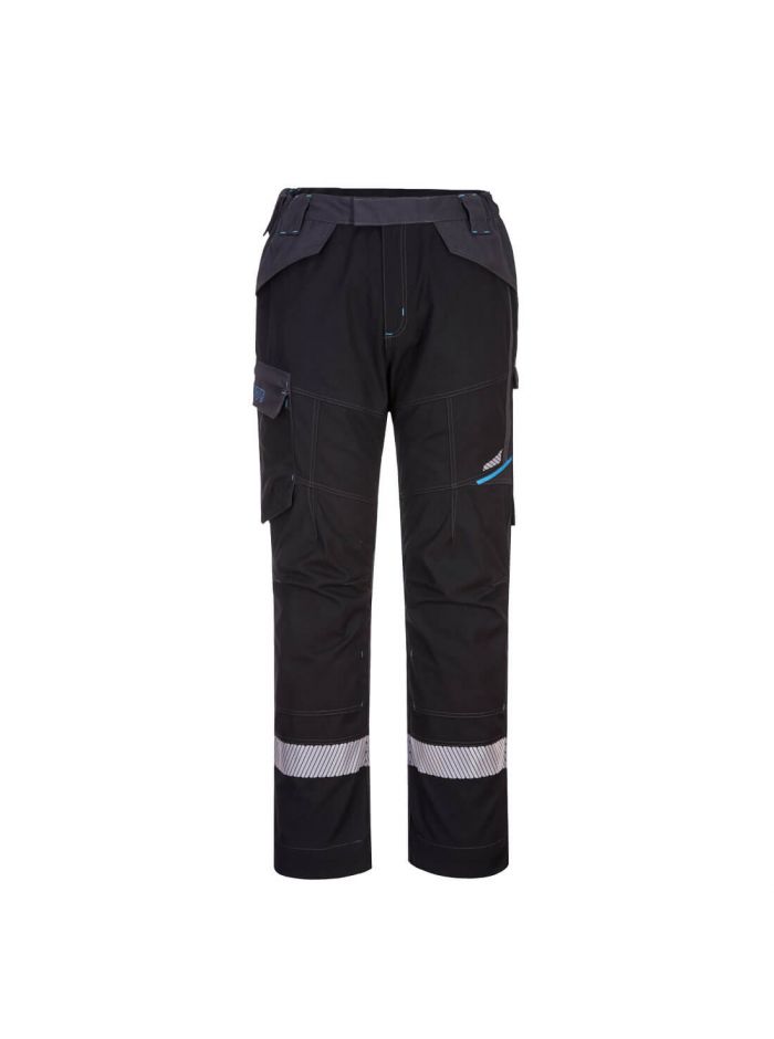 WX3 FR Modaflame Service Trousers, 30, R, Schwarz