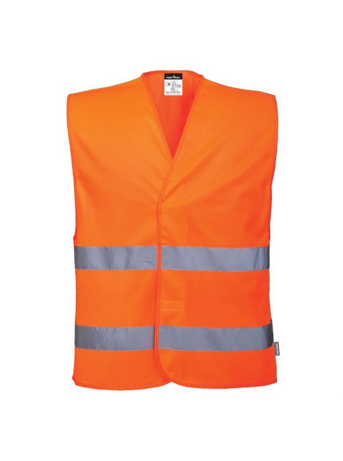 ES1 Essential HV Two Band Vest, 4XL, R, Orange