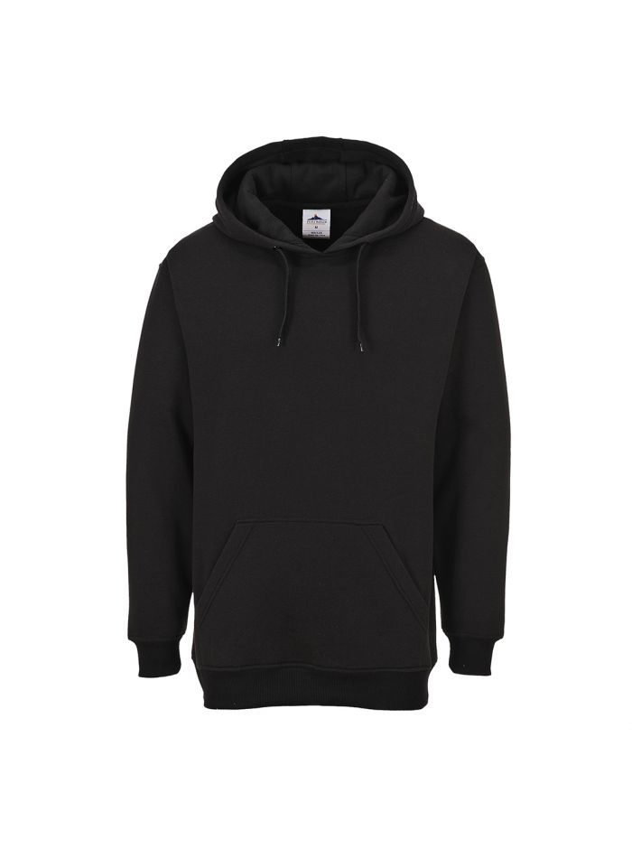 Kapuzensweatshirt, 4XL, R, Schwarz