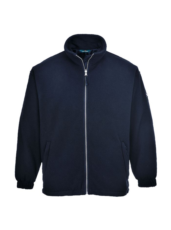 Winddichte Fleecejacke, L, R, Marine