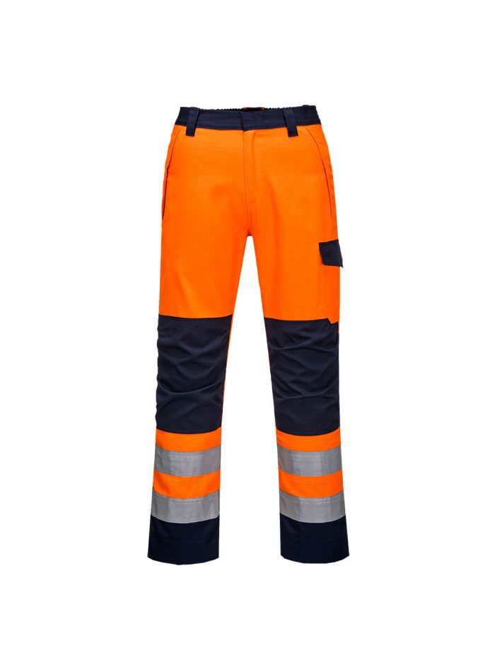 Modaflame RIS Bundhose, Orange/Marine, L, R, Orange/Marine