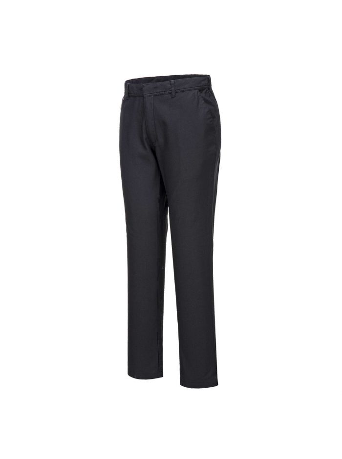 Stretch Slim Chino Bundhose, 28, S, Schwarz