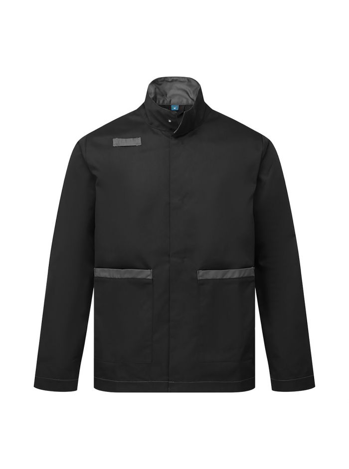 ES1 Essential Work Jacket, 4XL, R, Schwarz