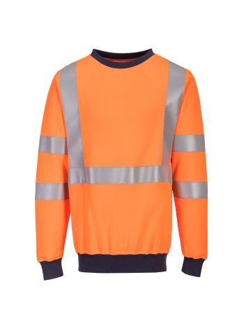 FR Modaflame HVO Sweatshirt, L, R, Orange