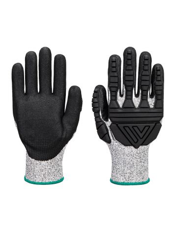TPV Cut Stoßschutz- Handschuh, L, R, Grau/Schwarz