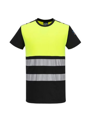 PW3 Modaflame Class 1 T-Shirt, 4XL, R, Gelb/Schwarz