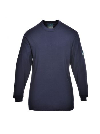 Modaflame Knit FR Damen T-Shirt langarm, L, R, Marine