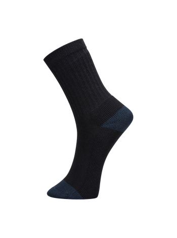 Classic Cotton Sock, 39-43, R, Schwarz