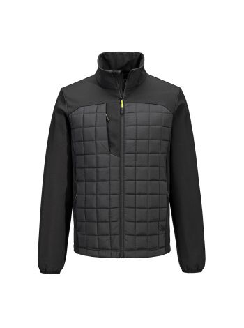 PW3 Hybrid Jacke, L, R, Schwarz