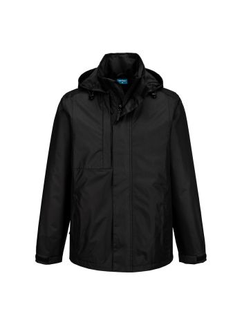 WX2 Eco Regenjacke, L, R, Schwarz