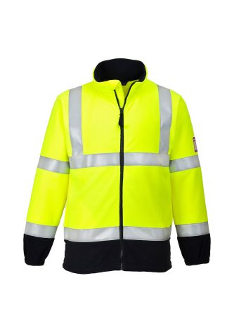 FR Modaflame Anti-Static Hi-Vis Fleece, L, R, Gelb