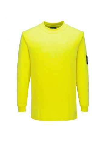 Modaflame Knit FR T-Shirt Langarm, L, R, Gelb