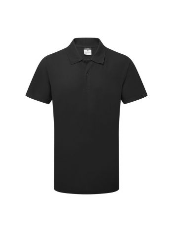 ES1 Essential Polo Shirt S/S, 4XL, R, Schwarz