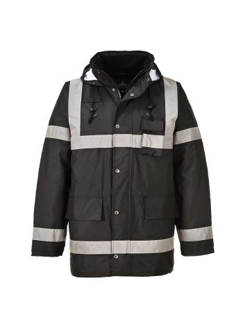 Iona Lite Verkehrsjacke, 4XL, R, Schwarz
